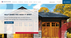 Desktop Screenshot of creativedoor.com